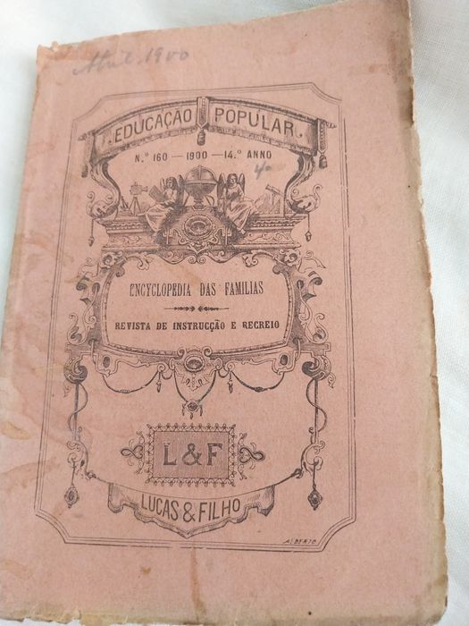 Revista antiga “Educação Popular – Encyclopédia das Famílias” (1900)