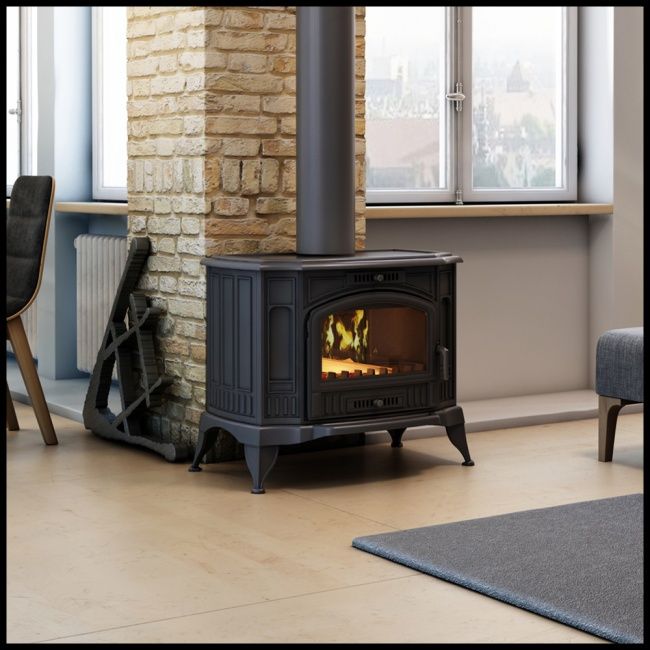 Kominek koza z płaszczem wodnym