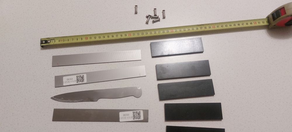 Заготовка для ножа сталь dc 53