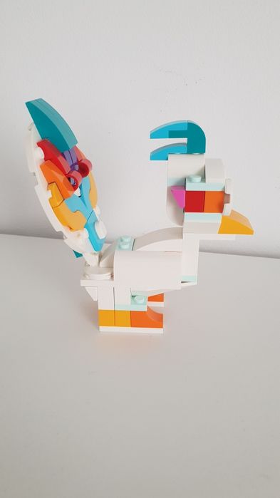 Klocki 3w1 lego creator 31140 jednkrożec, konik morski i paw