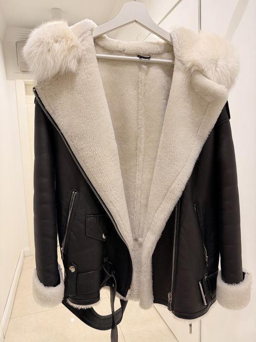 Дубленка авиатор натуральная