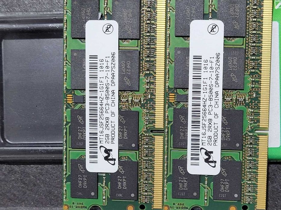 Micron SODIMM DDR3 2Gb 1066MHz 8500s CL7 (MT16JSF25664HZ-1G1F1)