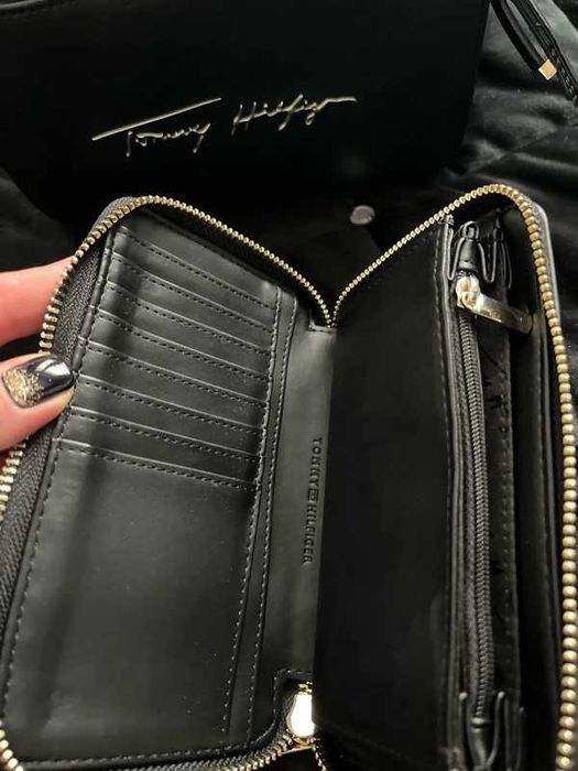 Tommy Hilfiger portfel czarny