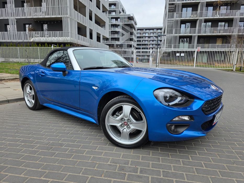 Fiat 124 Spider Lusso* 1.4l benzyna Turbo 140KM*Przebieg; 19,272km*Dokumentacja pochod