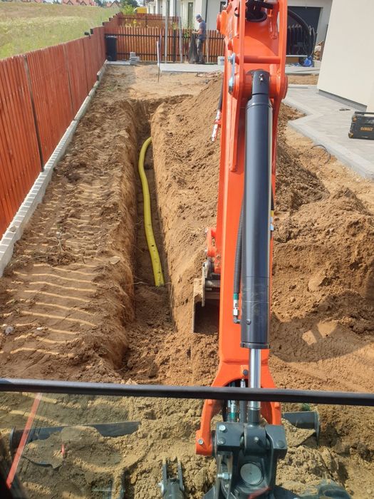 Odwodnienie terenu, drenaże montaż