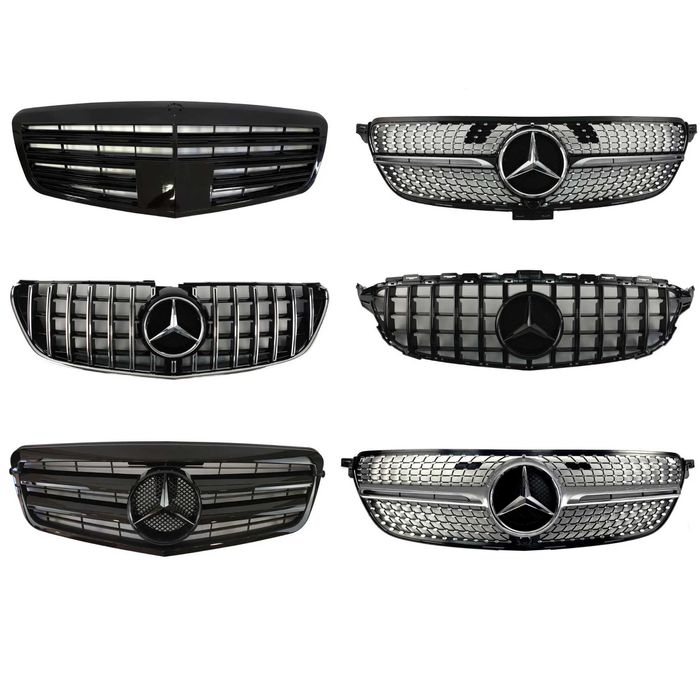 РОЗПРОДАЖ решітка mercedes w204w205w211w212w213w221w906w907w222w166