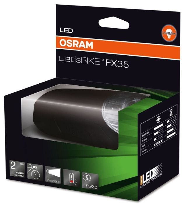 Luzes OSRAM Ledsbike FX35 - Novo