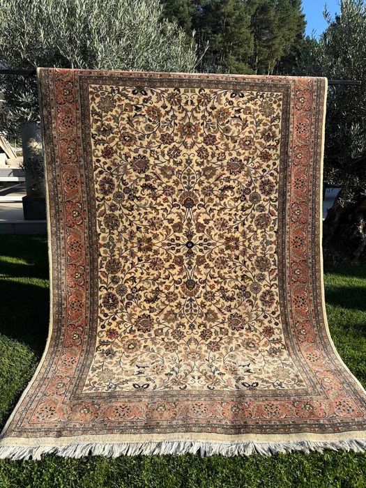 Dywan Perski Wełniany Kaszmirowy Indo Ispahan 300x200 galeria 25 tyś