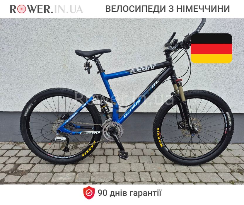 Алюмінієвий велосипед двопідвіс гідравліка бу Scott Genius 26 A13