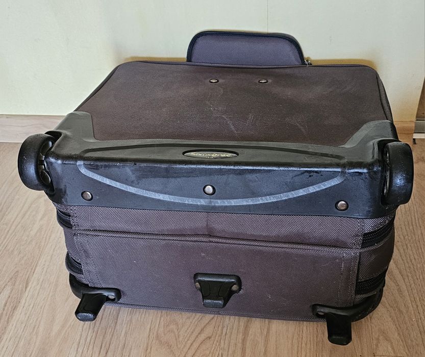 Сумка-чемодан на колесах Samsonite / Кейс-пілот для ноутбука та речей