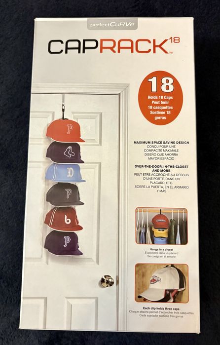 Stojak/Wieszak na 18 Czapek z Daszkiem / Caprack 18