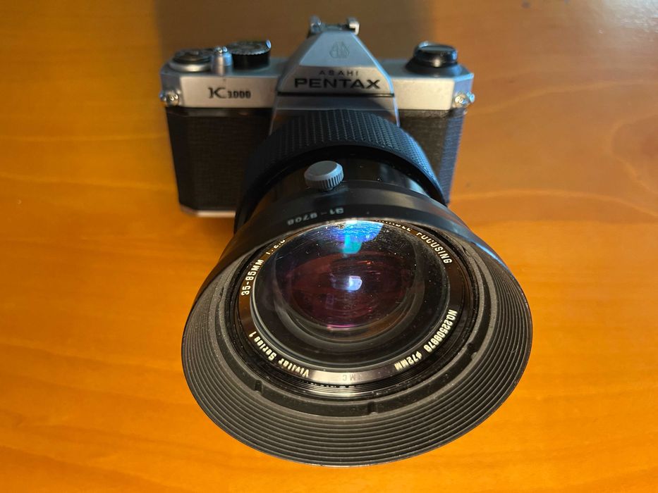 Câmara ASAHI PENTAX K1000 – Made in Japan