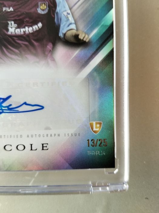 Carta Joe Cole Assinada 13/25 TTF