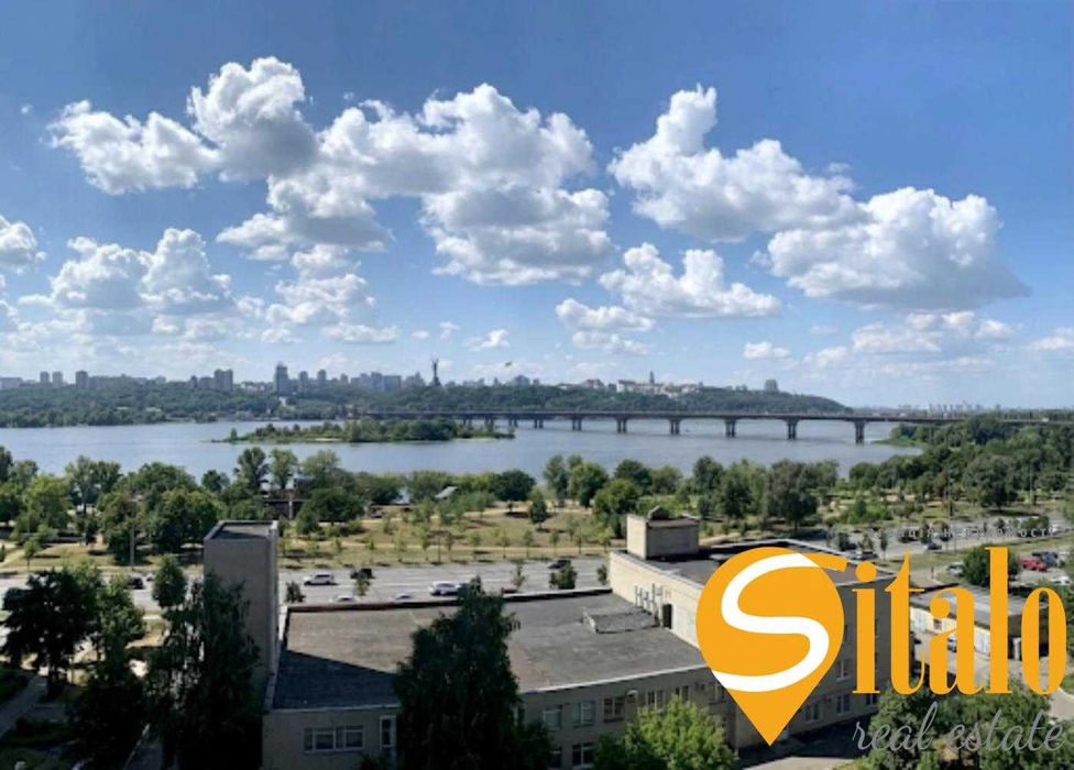 Продаж 3-кім. квартири з видом на Дніпро, Дніпровська набережна, Березняки.