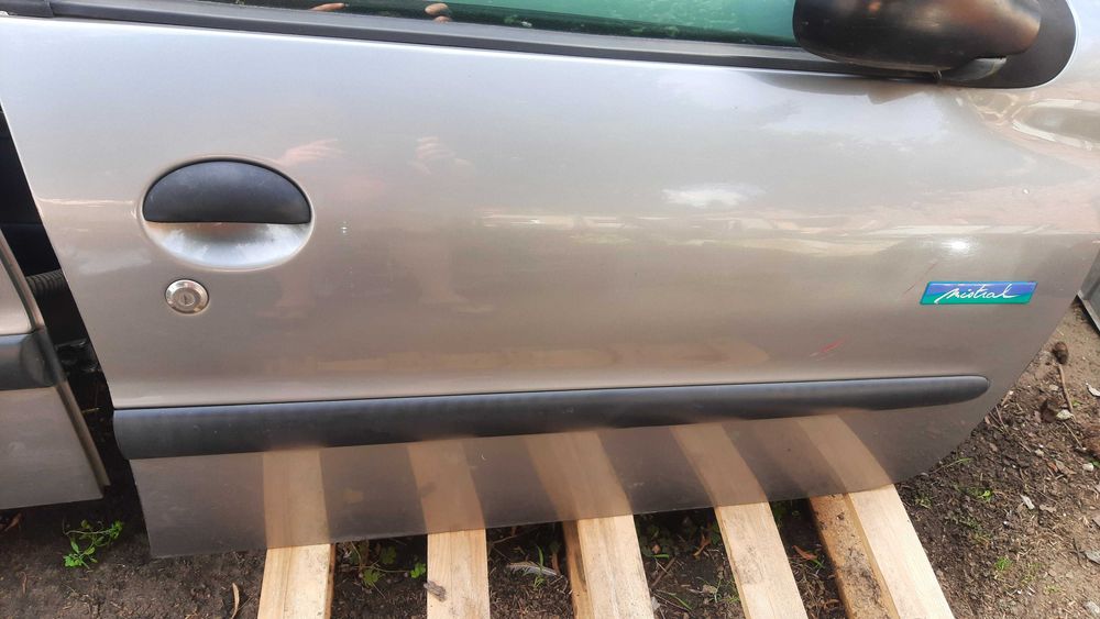 Drzwi prawe Peugeot 206 5d lak. EZAC kompletne