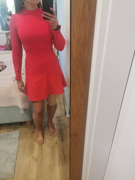 Czerwona seksowna sukienka Orsay r. 34
