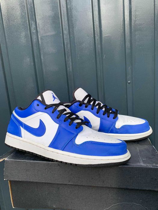 Buty Jordan Air 1 Low Game Royal 44.5 28.5 oryginalne bdb