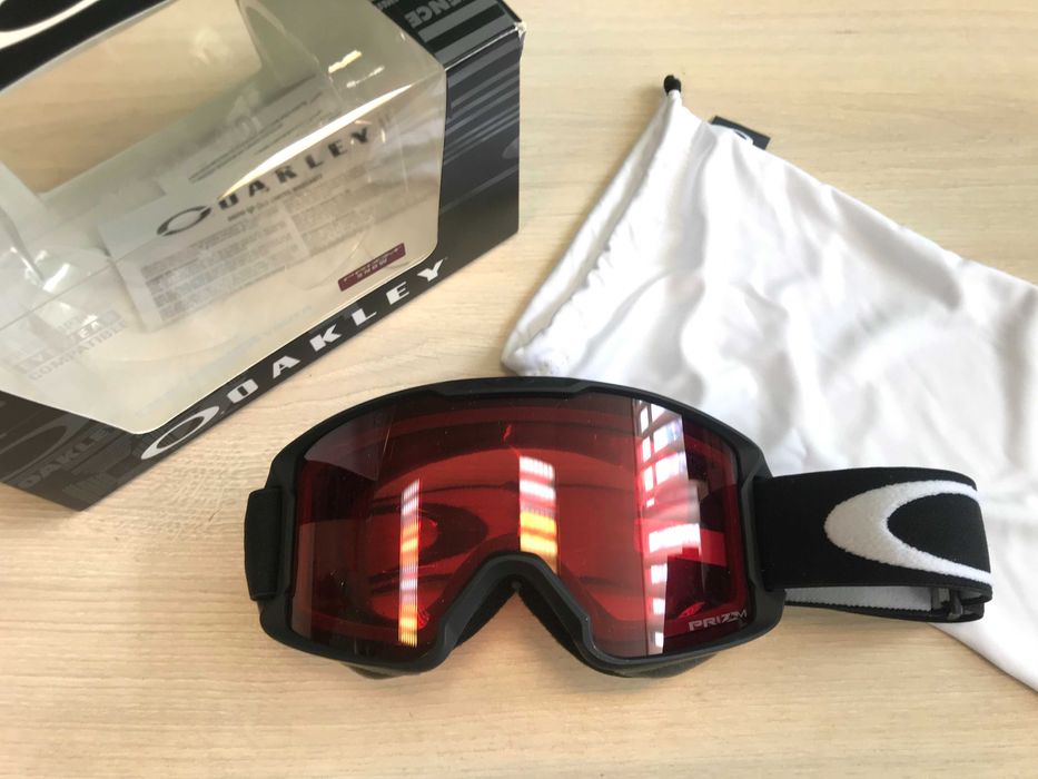 Гірськолижна горнолыжная маска Oakley Line Miner S M L XM XL різні