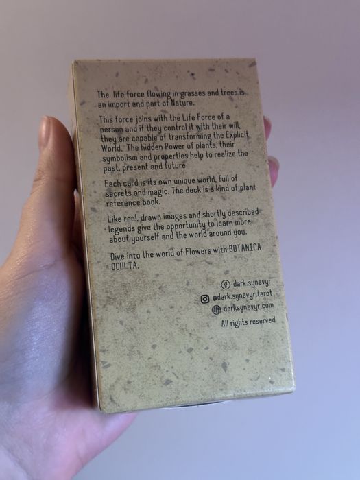 Ботанічне таро від dark synevyr
