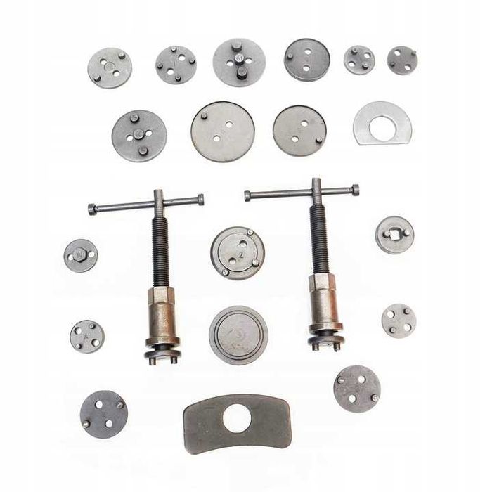 Zestaw do wciskania tłoczków hamulcowych 21 elementów