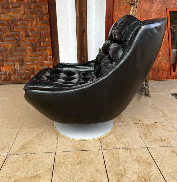 Kroehler Signature fotel obrotowy danish modern