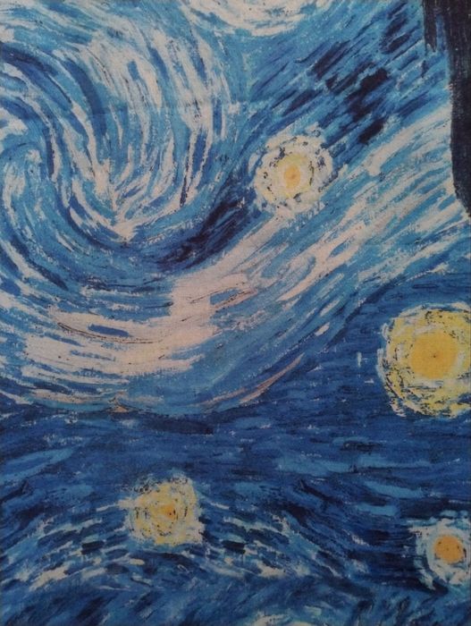 шарф кашеміровий ван гог