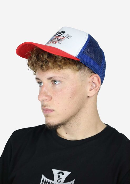 Boné Cap Trucker Red Bull Chapéu Americancancars Algarve