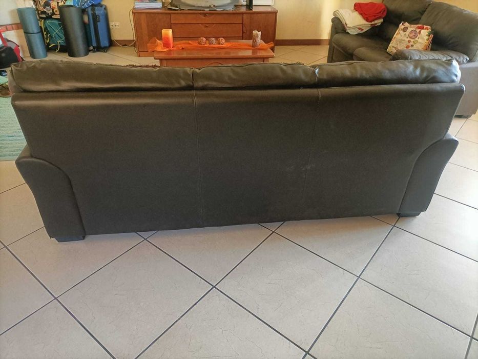 Sofás Imitação de Pele