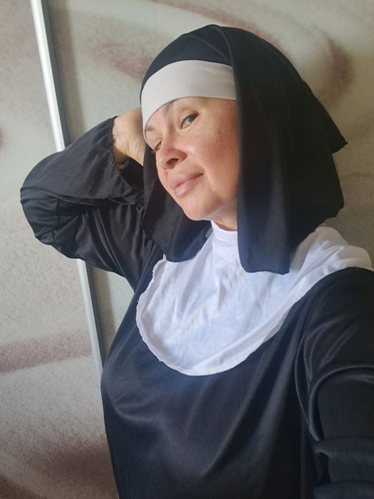 Карнавальний костюм Монашка , Черниця, Монахиня р.46-48