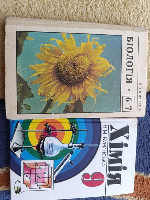 Підручники  5, 7, 8, 9 клас