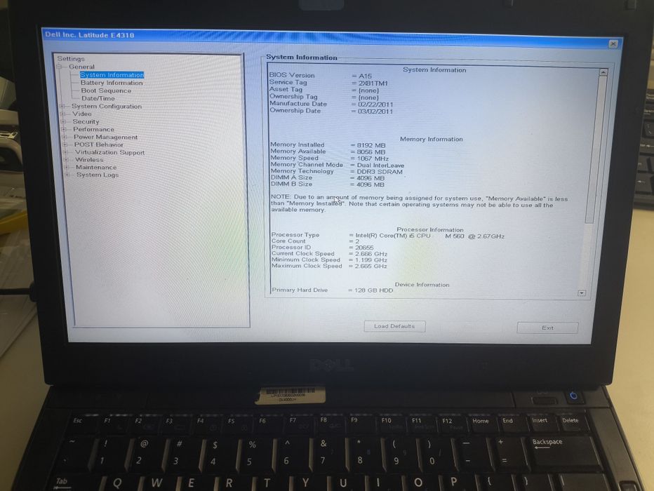 Dell latitude E4310 + stacja dokująca