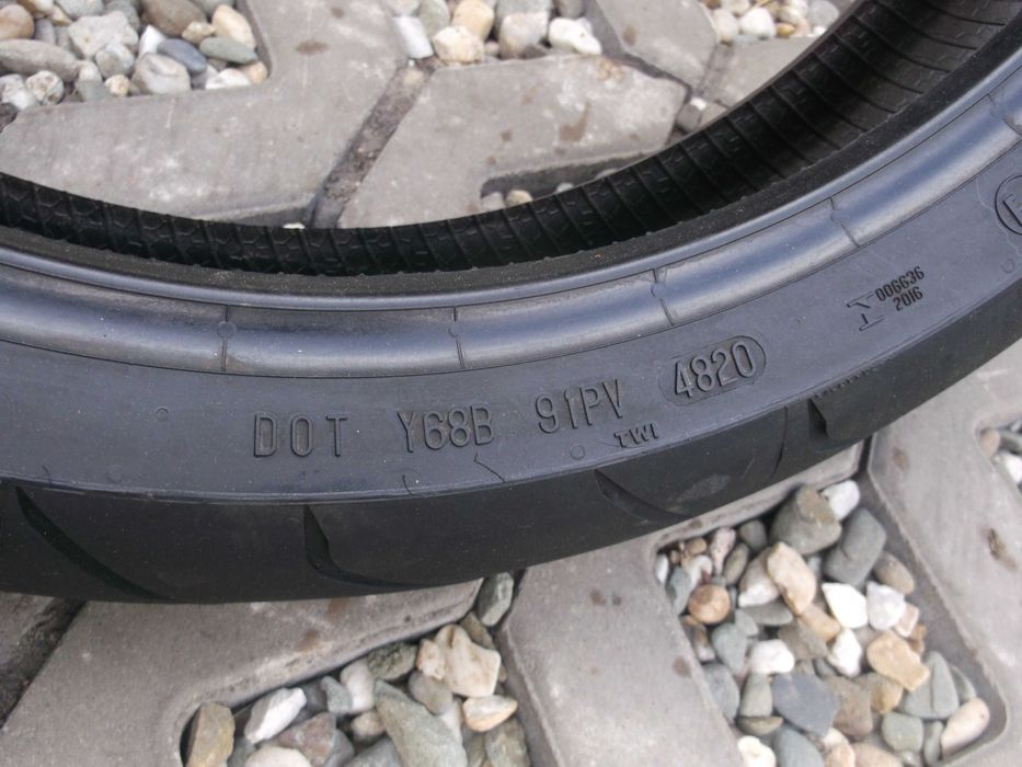 opona 120/70ZR17 Continental Conti Road dot4820 2,6mm zr17 cbr gsf