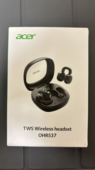 Бездротові навушники Acer  OHR537 Bluetooth Навушники-кліпси з сенсорним керуванням