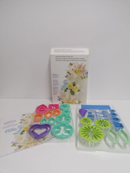 Set de flores para pasta de açúcar