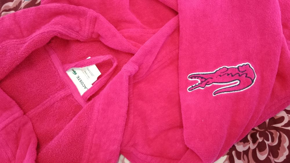 Szlafrok Lacoste porannik s/m