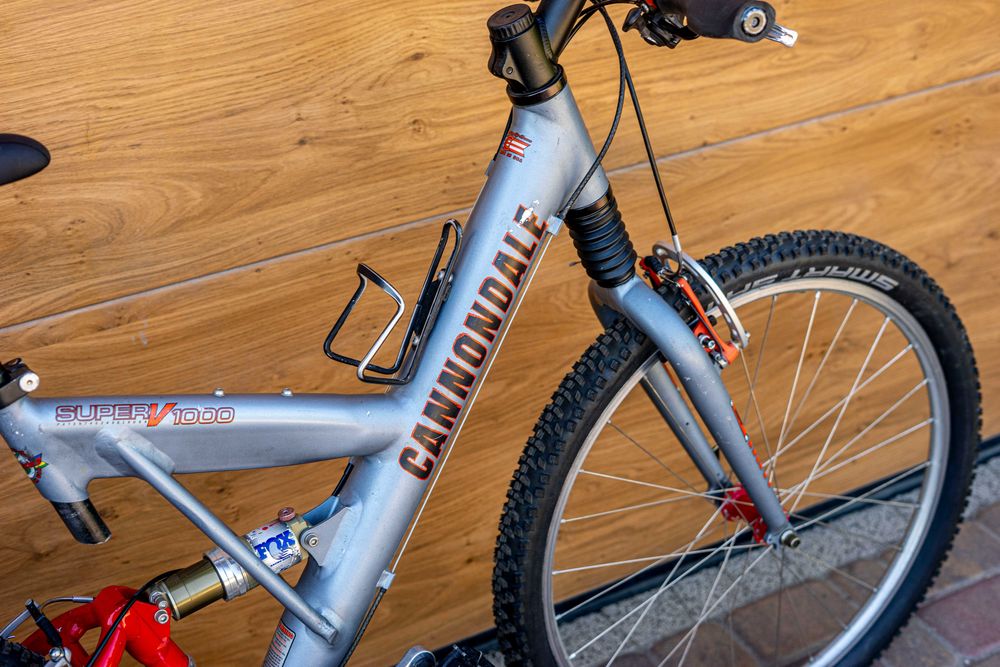 Cannondale Super V 1000 VSL – retro MTB – HeadShok Fatty – XT - LX