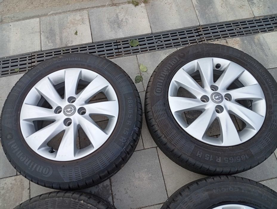 4x Felgi Aluminiowe oryginalne OPEL 4x100 6Jx15 ET39