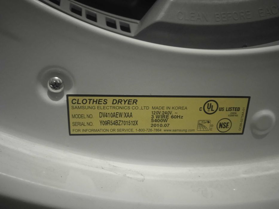Продам сушильную машинку SAMSUNG  DV410AEW XAA
