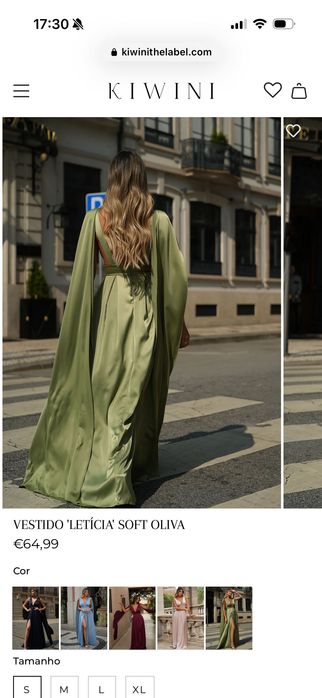 Vestido cerimónia Kiwini