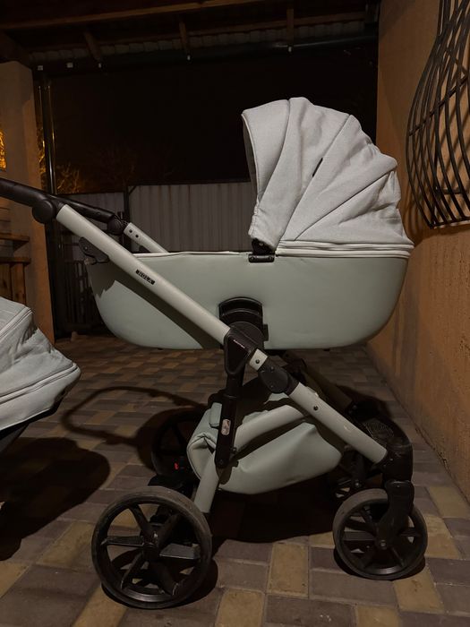 Adamex Nola Natura дитяча коляска 2 в 1, багатофункціональний візочок