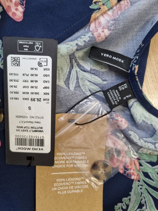 Koszulka bluzka Vero Moda S 36