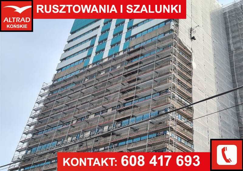 Wypożyczalnia Rusztowań, Rusztowania fasadowe. Projekt GRATIS - FV