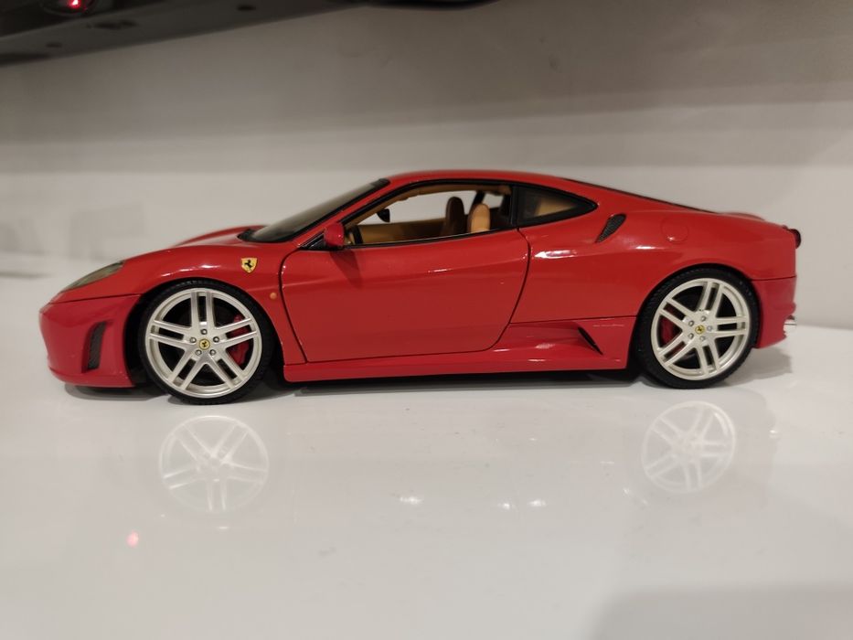 1/18 Ferrari f430 hot wheels carro coleção miniatura