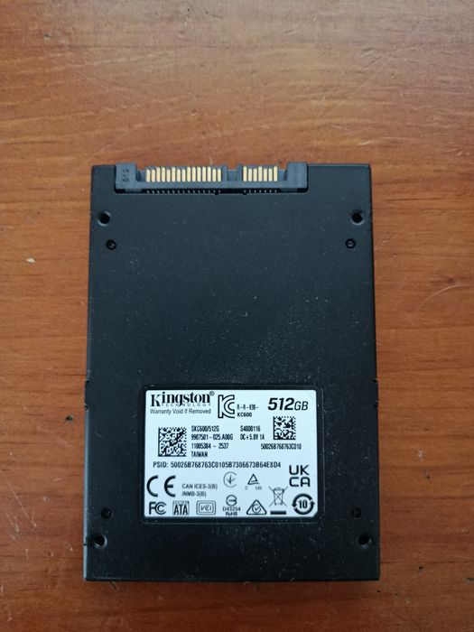 SSD Kingston 512 GB SATA III