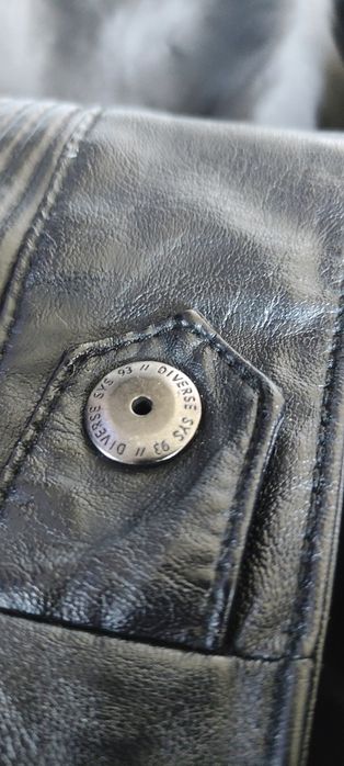 Kurtka skórzana DIVERSE rozm. L stan idealny