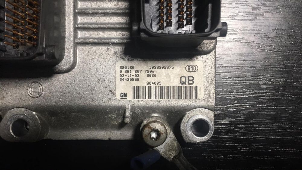 Блок управления ЭБУ Opel Corsa Meriva Astra Zafira Vectra 1.0 1.2 1.4