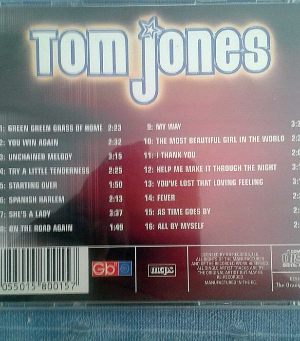CD Tom Jones. She is a lady e outros. Um clássico moderno