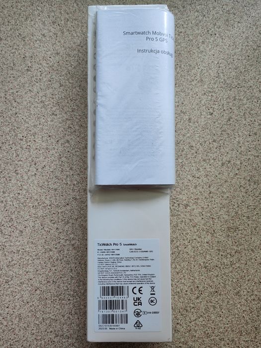 MOBVOI TicWatch Pro 5 GPS (WH12088) Obsidian Black EU. Гарантія