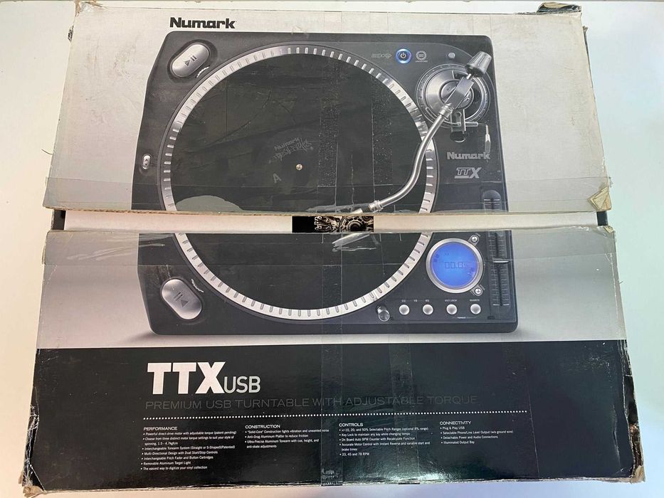 Vendo Vinil Numark TTX USB + Agulha Scratch