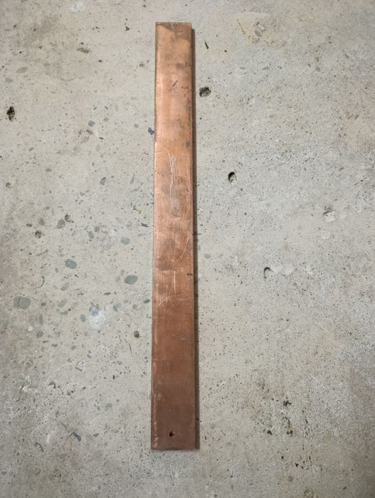 Płaskownik miedziany 50x10mm  54cm miedz